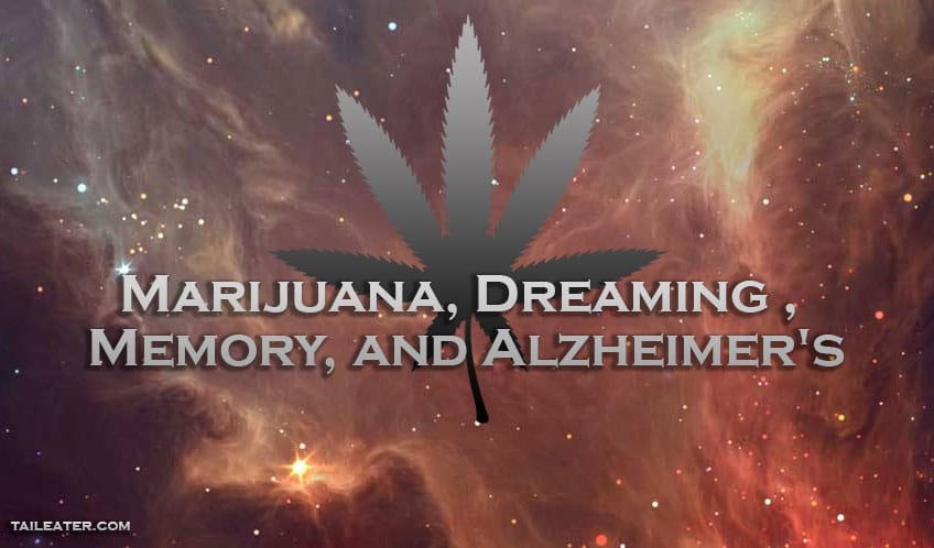 Marijuana, Dreaming , Memory, and Alzheimer’s